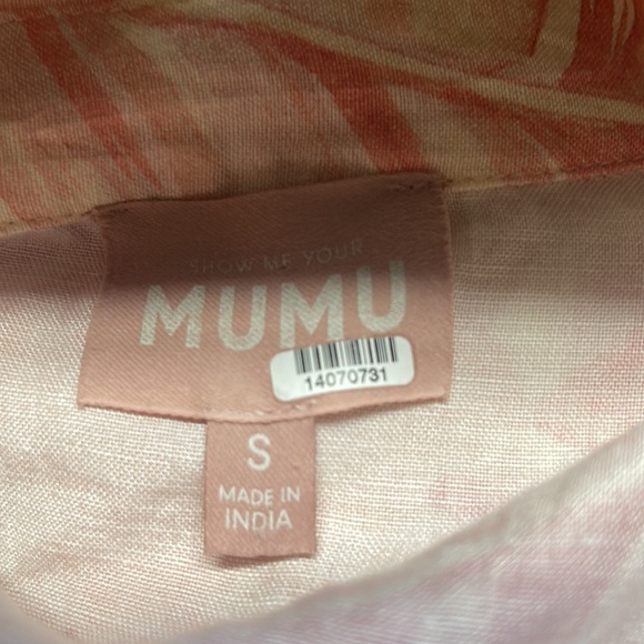 Show Me Your MuMu Bexley Pink Majestic Palm Romper - Picture 8 of 9